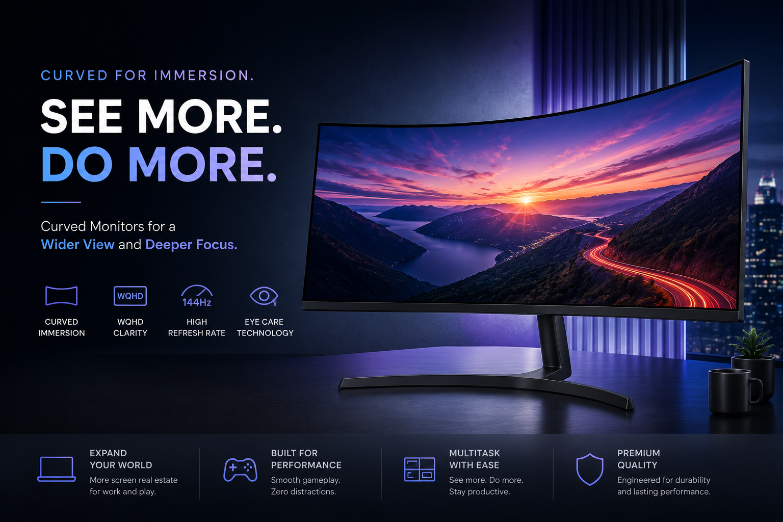 Curved Gaming Monitor