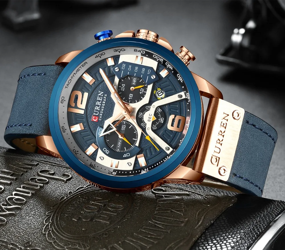 CURREN Casual Sport Watches for Men - Image 3