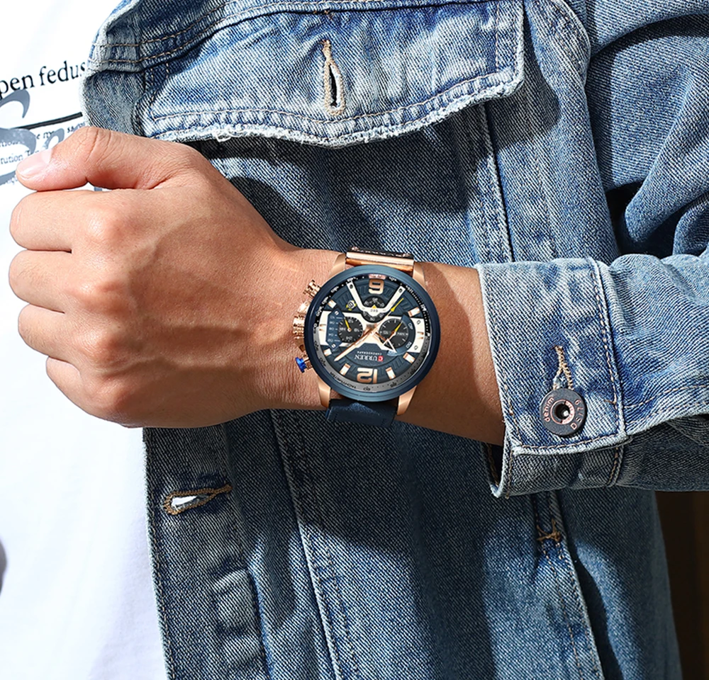 CURREN Casual Sport Watches for Men - Image 5