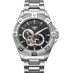 Yelang V1024 Men Brand Watches 44mm Japan miyota 82S7 Automatic Mechanical movement Luminous Men 100m Waterproof Watch business