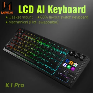 MRSVI K1 PRO Visual LCD AI Mechanical Keyboard