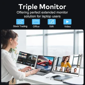 Rospider Triple Portable Monitor