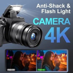 4K 72MP Digital Camera