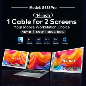 Rospider V-P1068 Portable Monitor