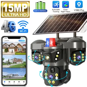 Sim Card Solar Camera