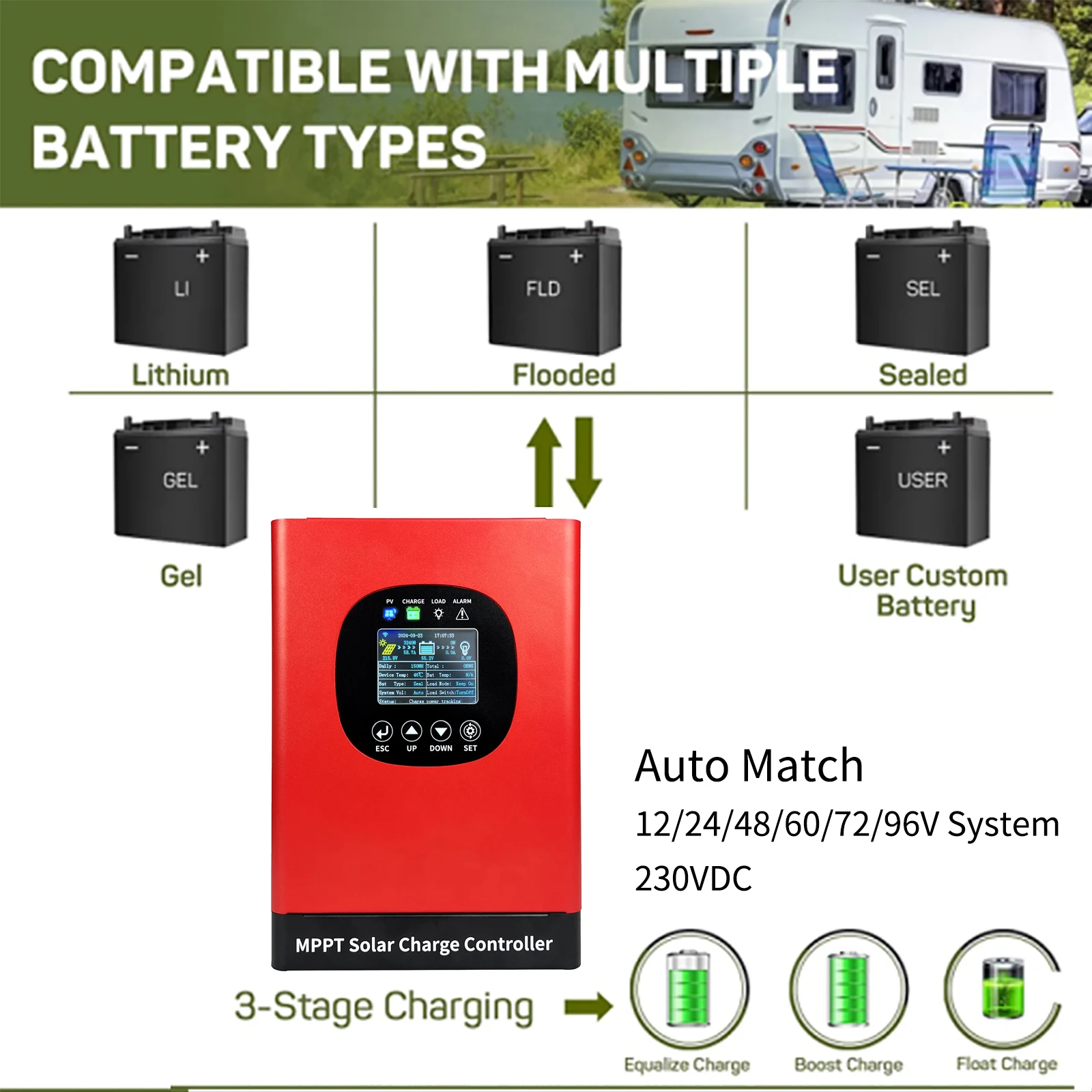 Intelligent MPPT Solar Charge Controller - Image 3