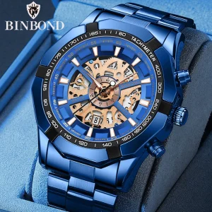 Binbond Top Brand Luxury Mens Watches