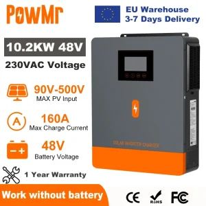 Dual Input160A Solar Battery Charger