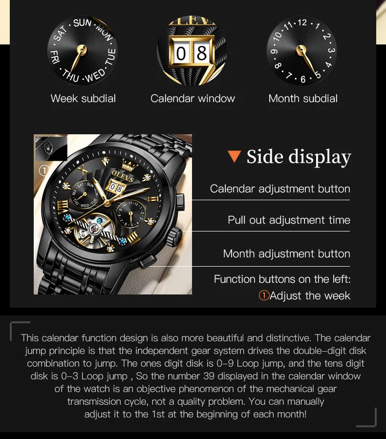 OLEVS Classic Men's Watches - Image 6