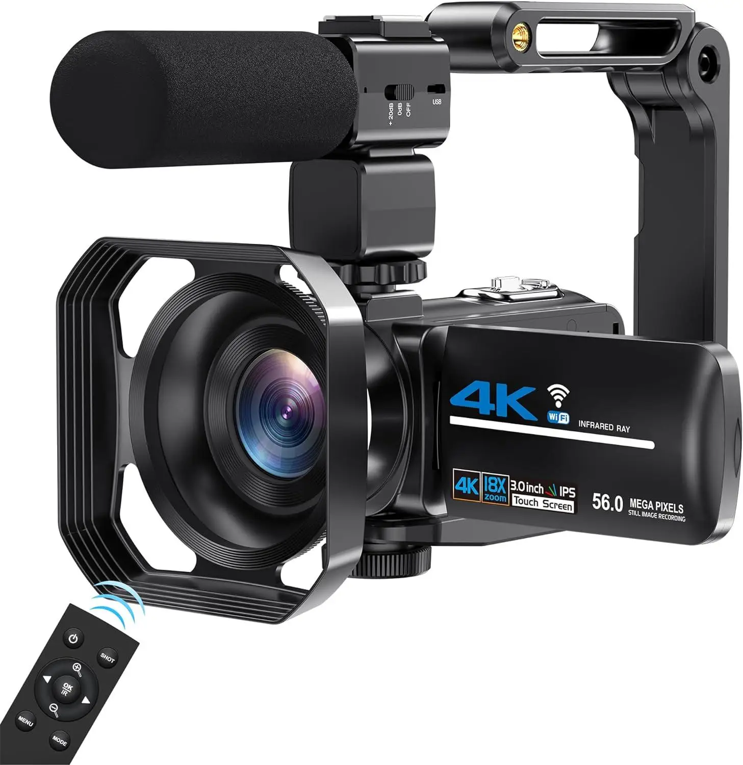 KOMERY AF2 4K Digital Camera