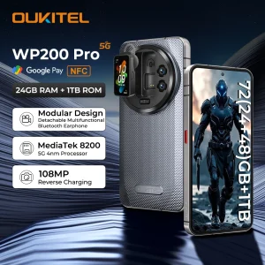 Oukitel WP200 Pro 5G Modular Rugged Phone