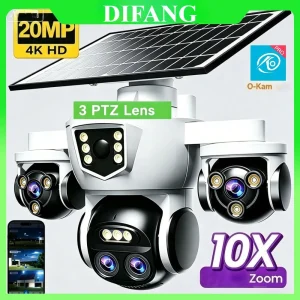 Outdoor Solar WiFi Security Camera
