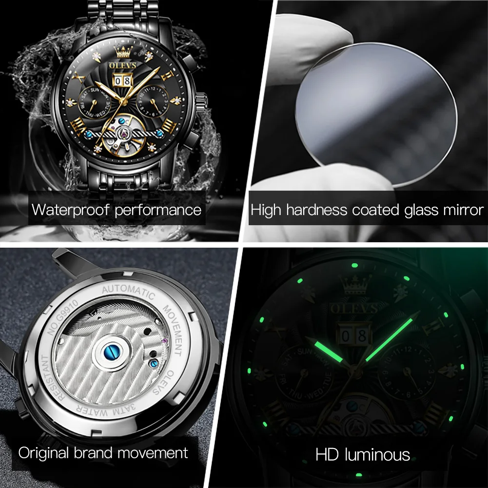 OLEVS Classic Men's Watches - Image 4