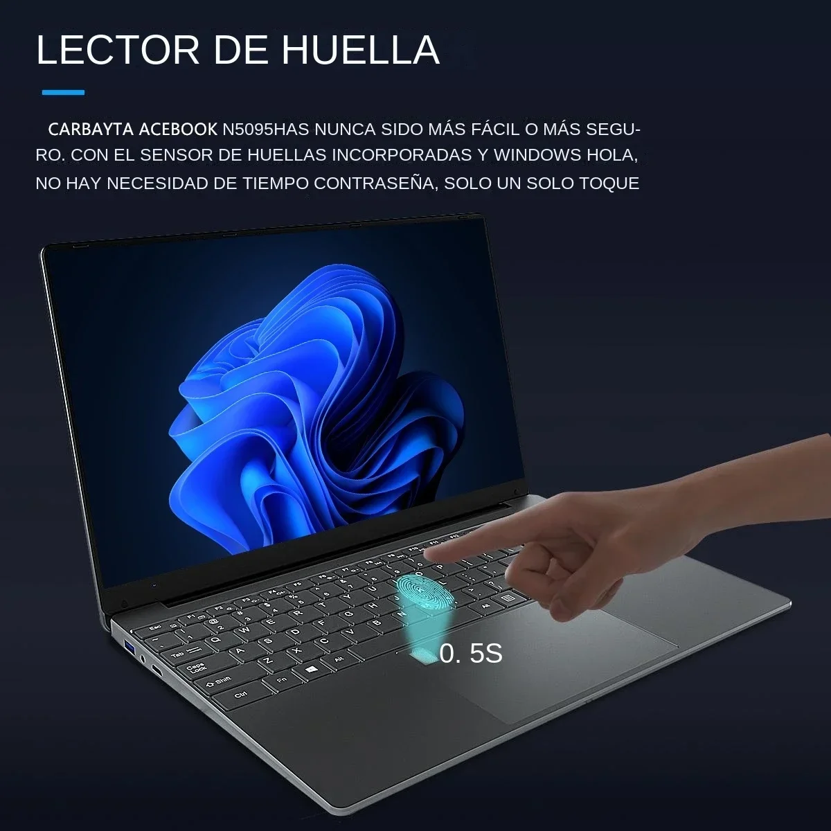 Laptop 15.6 Inch IPS Screen 16GB RAM - Image 3