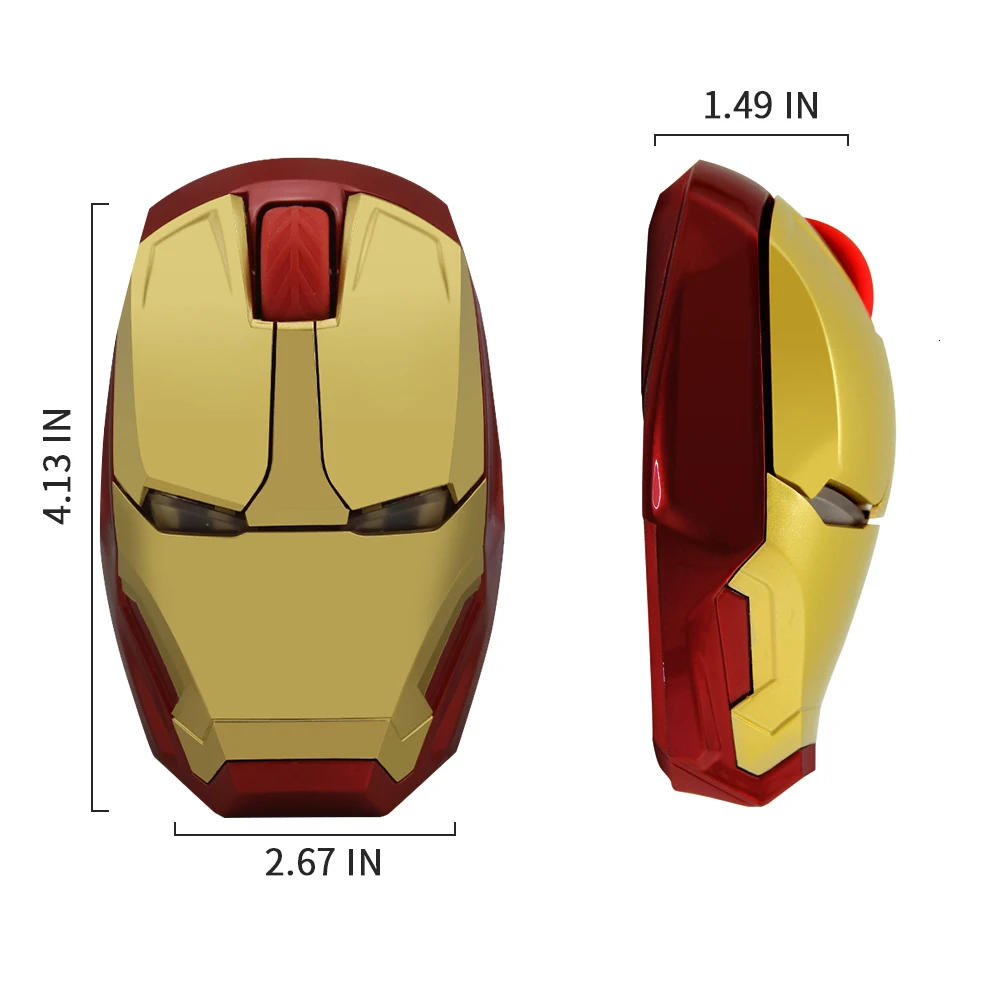 Helmet Shape 2.4G Wireless Gaming Mouse - Image 2
