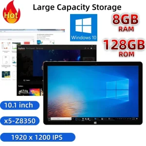 8GB RAM 128GB ROM Windows 10 Tablet